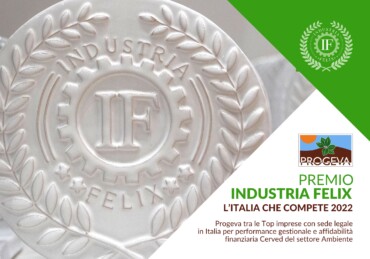 L’Italia che compete. A Progeva l’Alta Onorificenza di Bilancio del Premio Industria Felix 2022